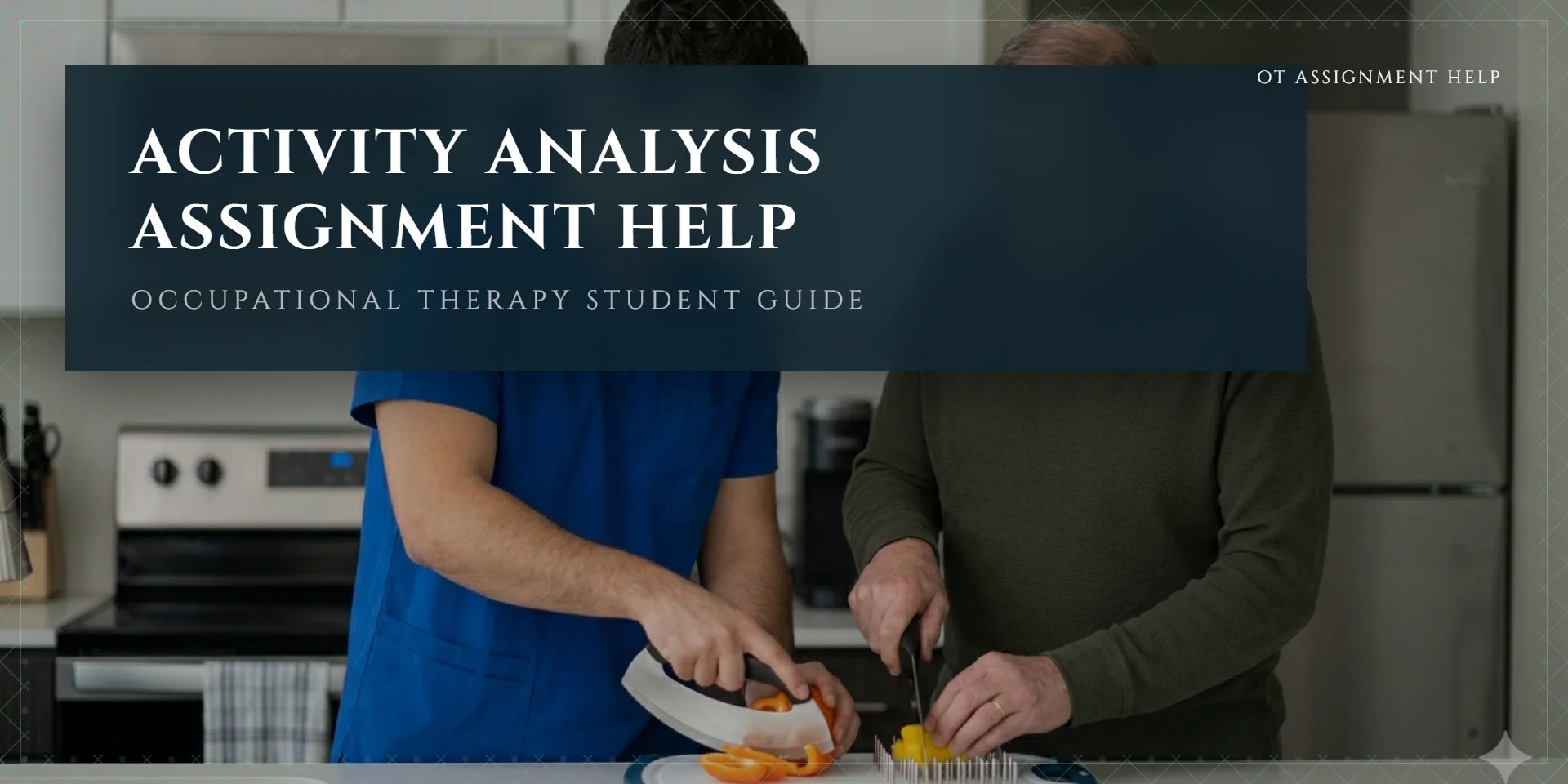 Activity Analysis Assignment Help — Occupational Therapy Student Guide to OTPF Demand Categories