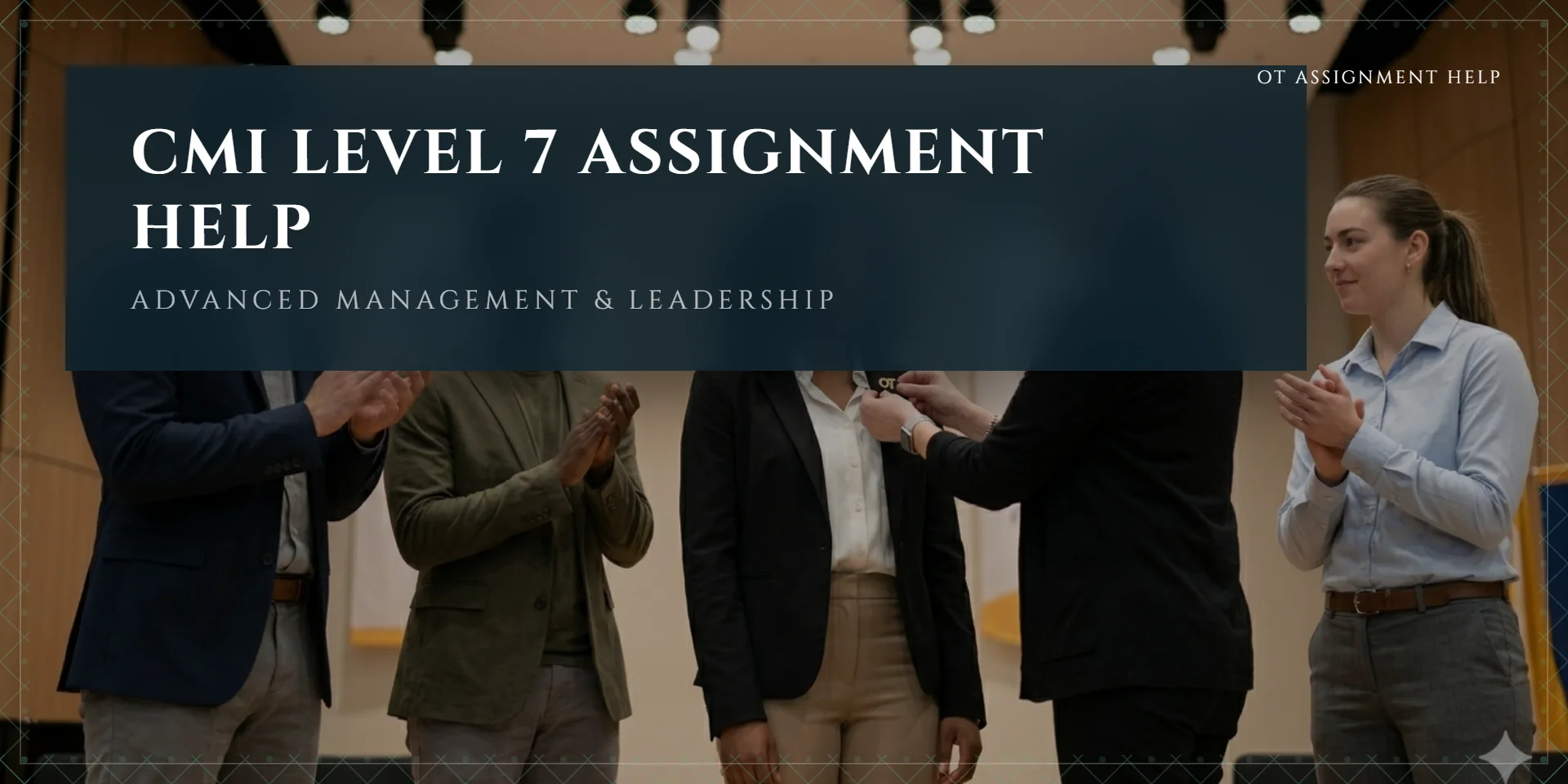CMI Level 7 Assignment Help — Strategic Management & Leadership