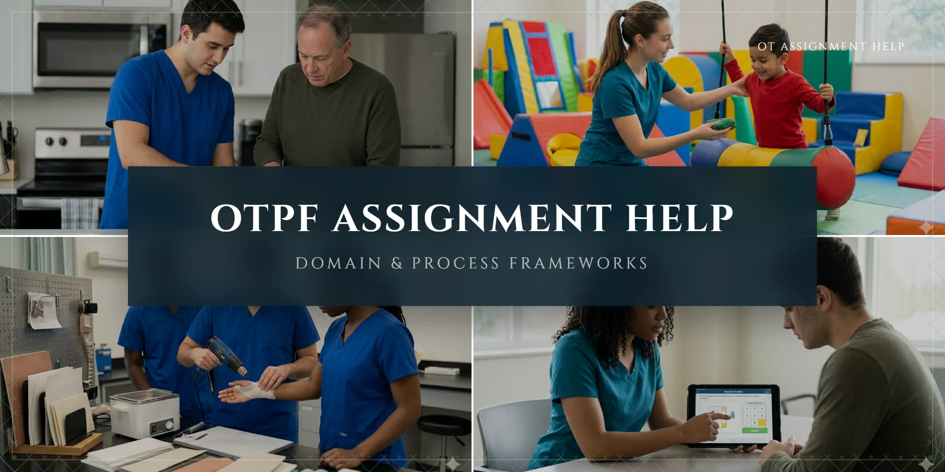 OTPF Assignment Help — OTPF-4 Domain, Process & Intervention Types
